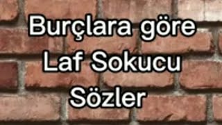 Burçlara Göre Laf sokucu sözler [upl. by Spancake]