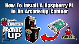 ‪Arcade1UP Raspberry Pi Install Tutorial  RetroPie in an Arcade1UP [upl. by Llenod]