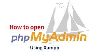 Open localhostphpMyAdmin control panel using Xampp [upl. by Ainafets]