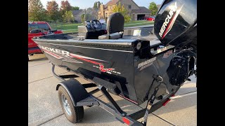 Tracker Pro Guide v16 Fishing Boat Review [upl. by Thorlie874]