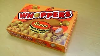 Whoppers  Reeses Peanut Butter flavored Candy [upl. by Dumond]