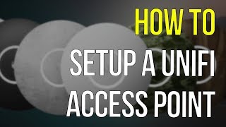 Unifi Access Point  How To Setup With Existing Router [upl. by Rekyr]