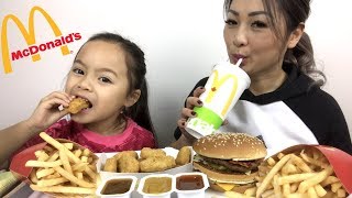 McDonalds Bacon BigMac amp Nuggets Meal  Mukbang  NE Lets Eat [upl. by Mapes]