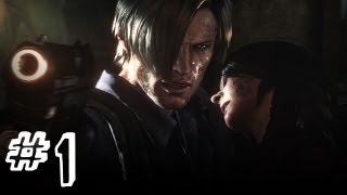 Resident Evil 6 Gameplay Walkthrough Part 1  Leon  Helena Campaign Chapter 1 RE6 [upl. by Notsua]