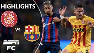 Barcelona vs Girona  LaLiga Highlights  ESPN FC [upl. by Sapphera]