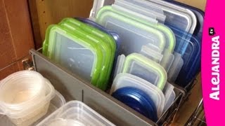 How to Organize Food Storage Containers [upl. by Ruthie996]