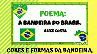 Poema A bandeira do Brasil [upl. by Linkoski]