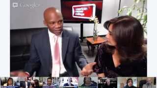 FOX 11 Google Hangout Dr Marvin Thompson Talks Blackboard Wars on OWN [upl. by Laband]