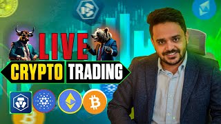 LIVE TRADING BTC SOL ETH GOLD FOREX [upl. by Ahsuatal]