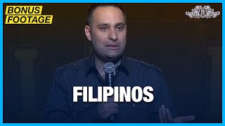 Filipinos  Russell Peters  Red White and Brown Tour [upl. by Rubma]