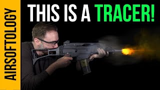 This Airsoft Tracer looks REAL  The Acetech Blaster [upl. by Atinihc]