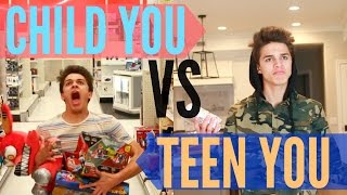 Child You VS Teenage You  Brent Rivera [upl. by Erolyat606]