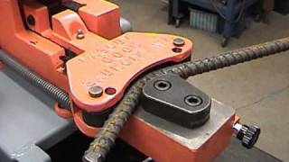 Portable Rebar Bender and Rebar Cutter Combo  Fascut FS600 [upl. by Ahsyek]