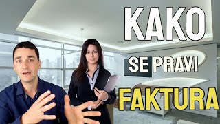 Kako Se Pravi Faktura 100 Najbolji Nacin [upl. by Fenner]