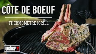 Côte de boeuf grillés au barbecue  Weber [upl. by Hairam]