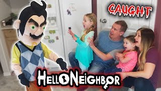 Hello Neighbor in Real Life Broke into a Strangers House amp Get Caught Part 1 [upl. by Siulegroj]