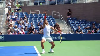 Rafael Nadal Serve Slow Motion  ATP Tennis Serve Technique [upl. by Bindman767]