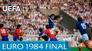 France v Spain 1984 UEFA European Championship final highlights [upl. by Spaulding]