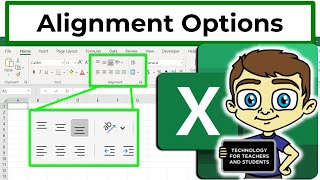 Excel Alignment Options Tutorial [upl. by Reeta]