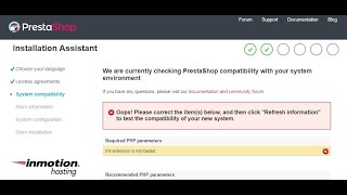 Prestashop installation issue  How to fix intl extension issue  Configure intl in phpini [upl. by Aniloj559]