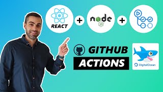 Auto Deploy React amp Nodejs with Github Actions CICD [upl. by Merrel]