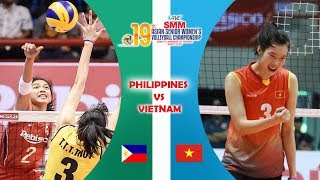 Philippines Vs Vietnam  Asian Womens Volleyball Championship 2017 [upl. by Roxanna266]