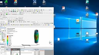 Nonlinear Buckling Analysis using ANSYS Workbench DNV C208 [upl. by Usanis]