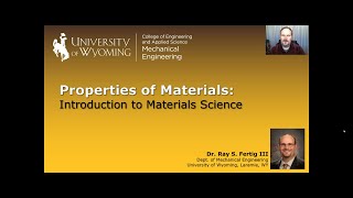 0 Introduction to Materials Science [upl. by Anawait]