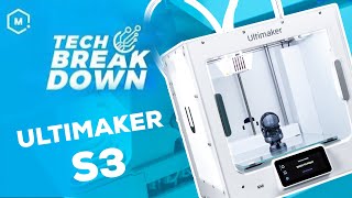 Ultimaker S3 3D Printer  Tech Breakdown [upl. by Pebrook833]