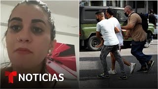 quotHoy vi la dictadura en mi paísquot dice joven cubana  Noticias Telemundo [upl. by Innattirb]