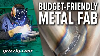 Budgetfriendly Metalworking Fabrication Tools from Grizzly [upl. by Dennet]