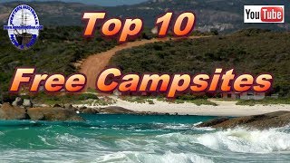 Top 10 FREE campsites  Part 23  Western Australia [upl. by Nyllewell437]