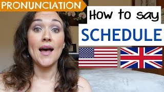 How to Pronounce SCHEDULE US UK amp Australian pronunciation [upl. by Lordan]