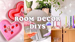 how to make your room AESTHETIC with DIYs 🎨 cheap room decor PART 1 [upl. by Nivan210]