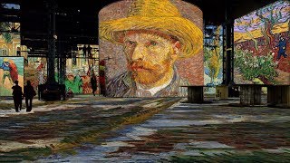 Vincent van Gogh art ALIVE  Atelier des Lumières Paris France STARRY NIGHT [upl. by Mcclure902]