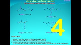 4chimie organque  Nomenclature des molécules organique [upl. by Airitac]