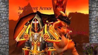 how to get judgment Armor Paladin Transmog and defeat Razorgore guide 83 2020 [upl. by Niasuh]