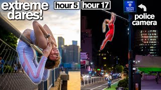 EXTREME 24 HOUR Acro amp Contortion CHALLENGE dont try these dares [upl. by Hartill]