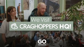 WE VISIT CRAGHOPPERS HQ [upl. by Ydnirb]