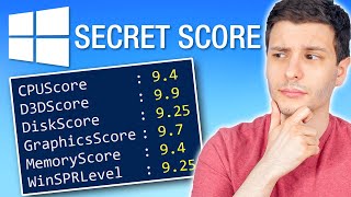 What Is Your Computers quotSecretquot Windows Benchmark Score [upl. by Llenil530]