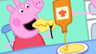 Peppa Pig in Hindi  Pancakes  हिंदी Kahaniya  Hindi Cartoons for Kids [upl. by Manoff]