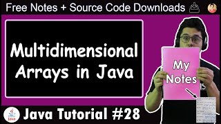 Java Tutorial Multidimensional Arrays in Java [upl. by Kolosick]