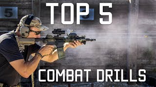 Top 5 Combat Drills  Special Forces Training  Tactical Rifleman [upl. by Asiek]