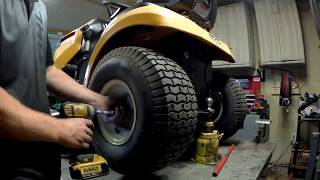 How To Replace Axle Seals On Cub Cadet [upl. by Jannel]