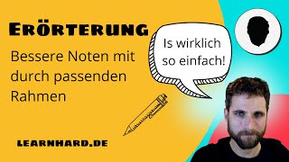 Erörterung schreiben  bessere Noten mit diesem Trick [upl. by Anaxor]