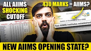 NEET 2024 Latest News  AIIMS cutoff NEET 2023  AIIMS Cutoff NEET 2024  New AIIMS Opening State [upl. by Ileana]