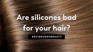 Silicones in haircare products are they bad for the hair [upl. by Sudnac]