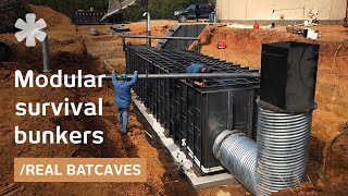 Texan makers underground survival bunkers are real batcaves [upl. by Enila682]