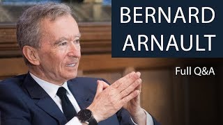 Bernard Arnault  Full QampA  Oxford Union [upl. by Helsa]