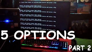 How To Fix Reboot And Select Proper Boot Device Or Insert Boot Media In Selected Device  PART 2 [upl. by Monjo133]